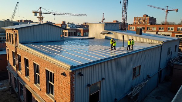 Rénovation toiture industrielle : profitez d'une expertise locale